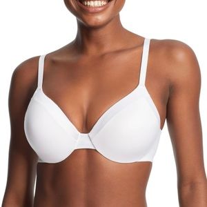 Maidenform comfort devotion pearl white cushion wire bra new with tags size 40D.